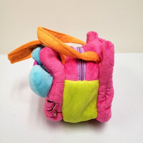 Sanrio Hello Kitty Quilted Plush Mini Bag Purse Pink Colorful - Picture 4 of 16